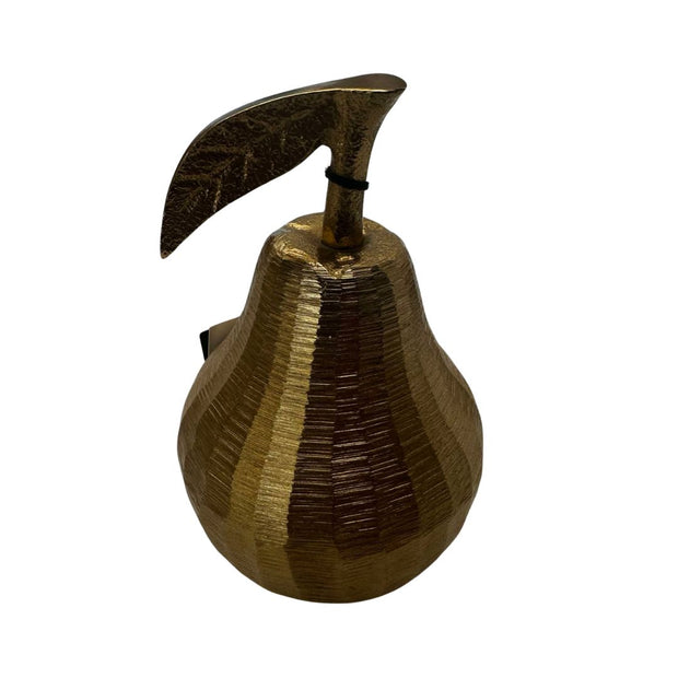 Madrass Link Brass Decorative Pear