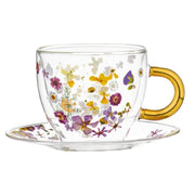 Ashdene Pressed Flowers Collection Cup and Saucer