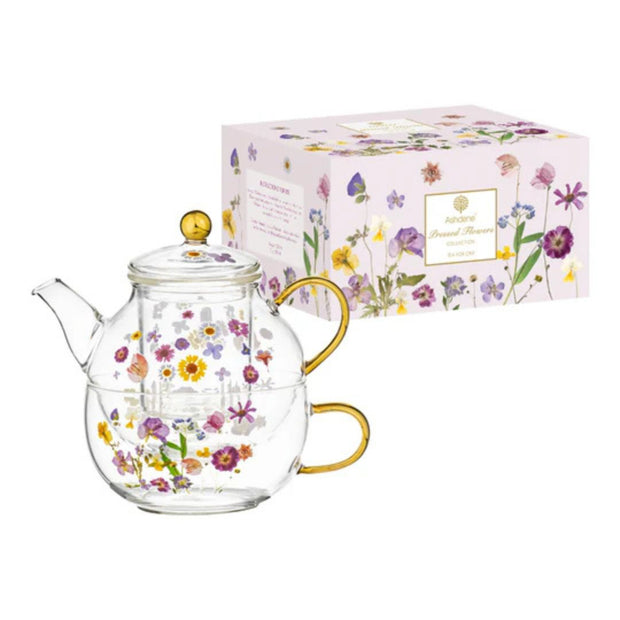 Ashdene Pressed Flowers Collection Tea for One