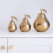 Madrass Link Brass Decorative Pear