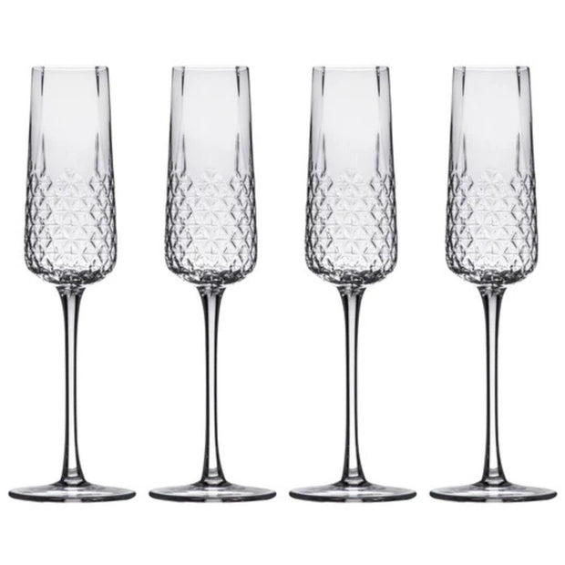 Jasper 4-Pack Champagne Glass